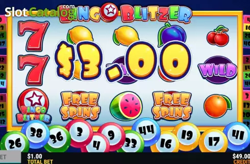 Οθόνη3. Bingo Blitzer Κουλοχέρης