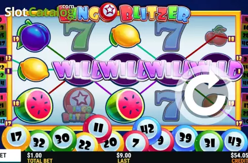 Οθόνη4. Bingo Blitzer Κουλοχέρης