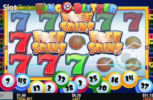 Οθόνη6. Bingo Blitzer Κουλοχέρης