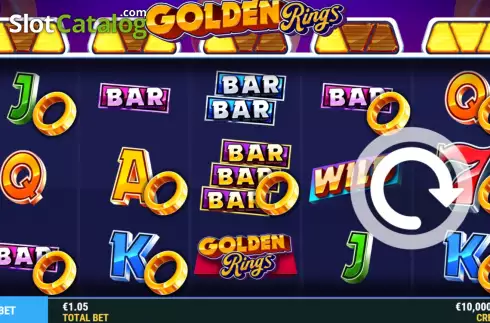 Οθόνη2. Golden Rings Κουλοχέρης