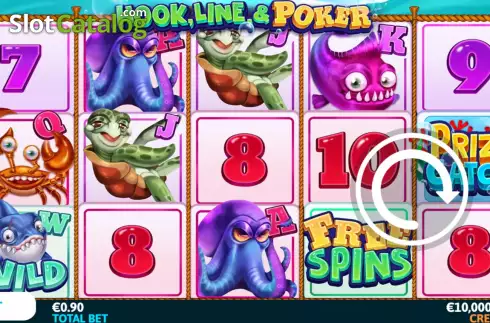 Οθόνη2. Hook, Line & Poker Κουλοχέρης 