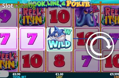 Οθόνη3. Hook, Line & Poker Κουλοχέρης 