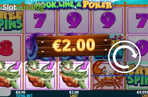 Οθόνη4. Hook, Line & Poker Κουλοχέρης 