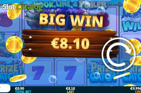 Οθόνη9. Hook, Line & Poker Κουλοχέρης 