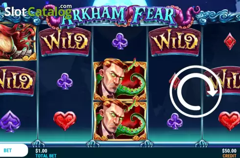 Οθόνη2. Arkham Fear Κουλοχέρης