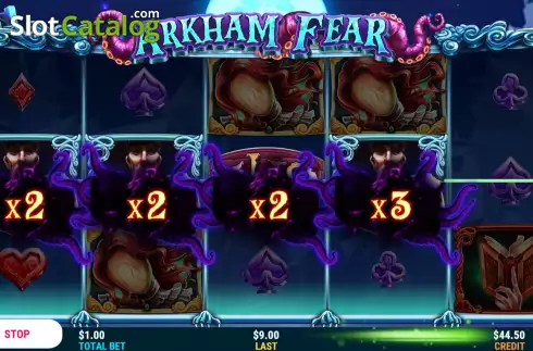 Οθόνη5. Arkham Fear Κουλοχέρης
