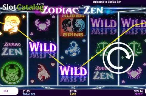 Οθόνη3. Zodiac Zen Κουλοχέρης
