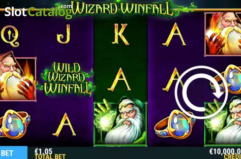Οθόνη2. Wizard WinFall Κουλοχέρης