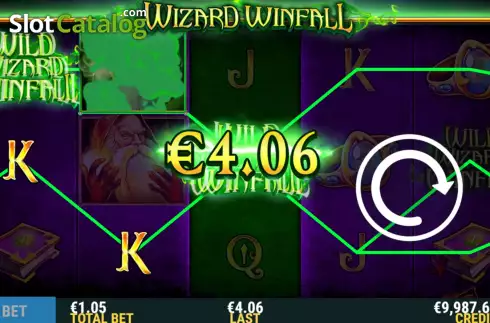 Οθόνη3. Wizard WinFall Κουλοχέρης