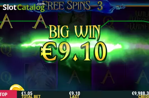 Οθόνη8. Wizard WinFall Κουλοχέρης