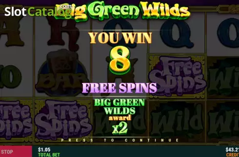 Οθόνη7. Big Green Wilds Κουλοχέρης