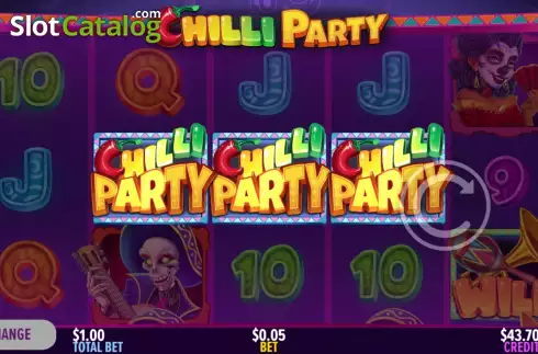 Οθόνη5. Chilli Party Κουλοχέρης