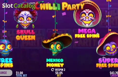 Οθόνη7. Chilli Party Κουλοχέρης