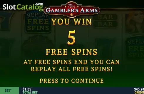 Οθόνη6. The Gambler's Arms Κουλοχέρης 