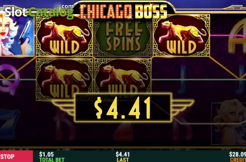 Οθόνη5. Chicago Boss Κουλοχέρης 