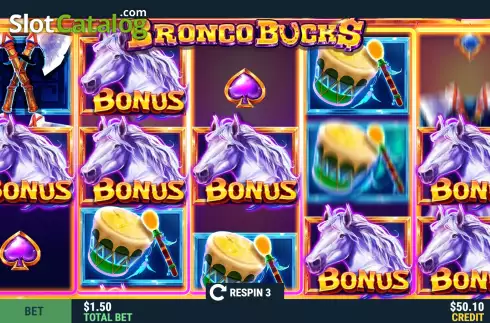 Οθόνη8. Bronco Buck$ Κουλοχέρης