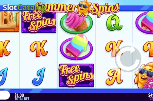 Οθόνη2. Summer Spins Κουλοχέρης
