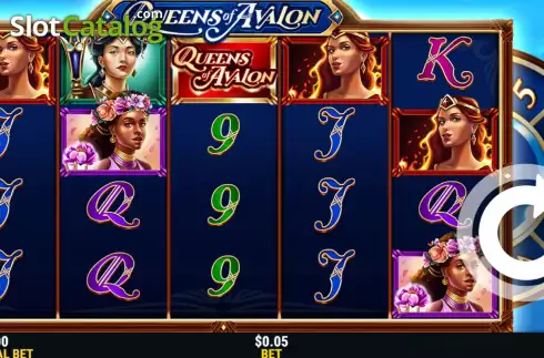 Οθόνη2. Queens of Avalon Κουλοχέρης 