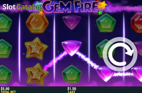 Οθόνη3. Gem Fire Κουλοχέρης