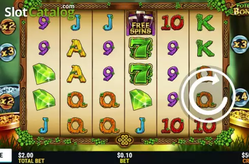 Οθόνη2. Pots O' Gold Bonanza Κουλοχέρης
