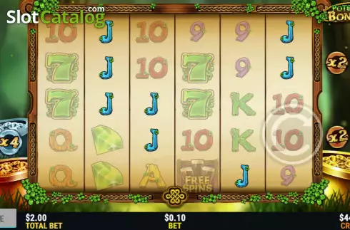 Οθόνη3. Pots O' Gold Bonanza Κουλοχέρης