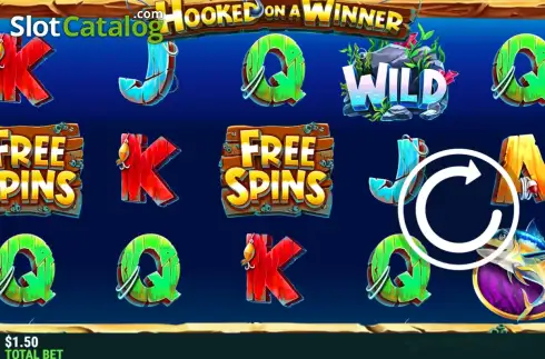 Οθόνη2. Hooked on a Winner Κουλοχέρης