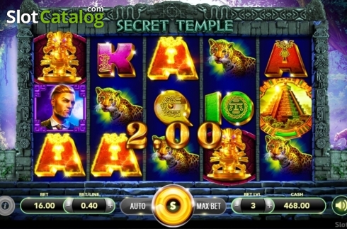 Οθόνη4. Secret Temple Κουλοχέρης 