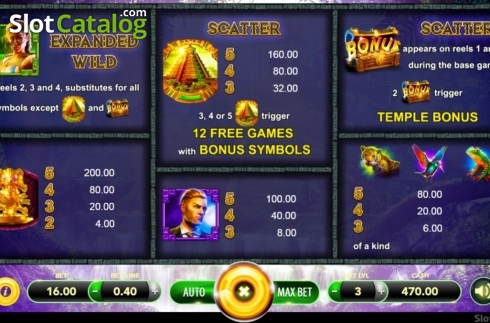 Οθόνη5. Secret Temple Κουλοχέρης 