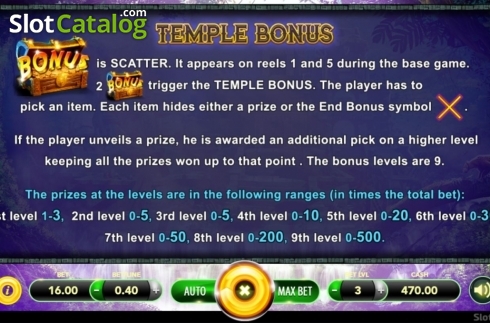 Οθόνη9. Secret Temple Κουλοχέρης 