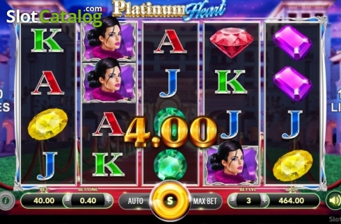 Οθόνη3. Platinum Heart Κουλοχέρης 