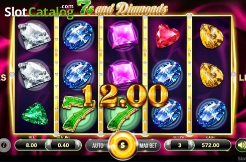 Οθόνη3. 7s and Diamonds Κουλοχέρης