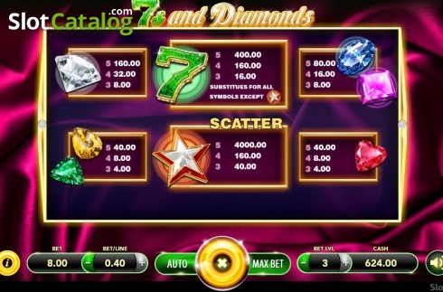 Οθόνη6. 7s and Diamonds Κουλοχέρης
