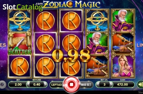 Οθόνη3. Zodiac Magic Κουλοχέρης