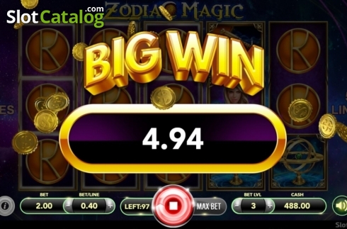 Οθόνη4. Zodiac Magic Κουλοχέρης