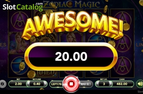 Οθόνη5. Zodiac Magic Κουλοχέρης