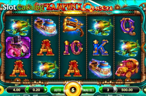 Οθόνη2. Steampunk Queen Κουλοχέρης