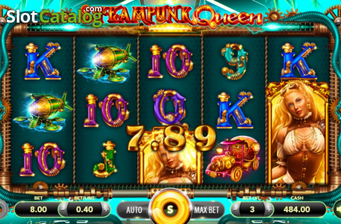 Οθόνη3. Steampunk Queen Κουλοχέρης