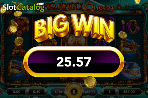 Οθόνη4. Steampunk Queen Κουλοχέρης