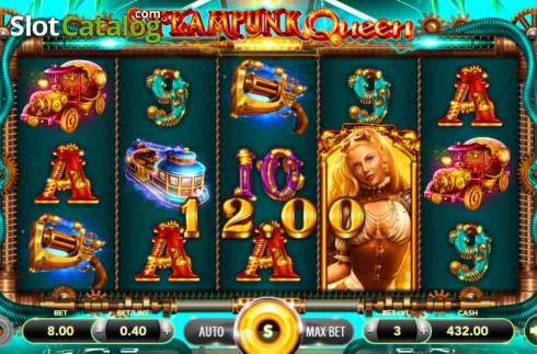 Οθόνη5. Steampunk Queen Κουλοχέρης