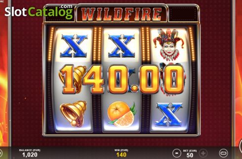 Οθόνη6. WildFire (Slotmill) Κουλοχέρης