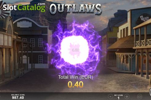 Οθόνη8. Outlaws (Slotmill) Κουλοχέρης