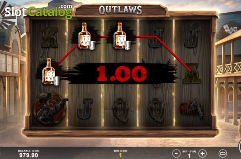Οθόνη6. Outlaws (Slotmill) Κουλοχέρης