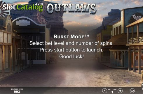 Οθόνη7. Outlaws (Slotmill) Κουλοχέρης