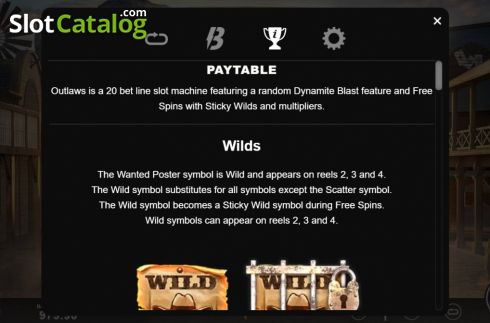 Οθόνη9. Outlaws (Slotmill) Κουλοχέρης