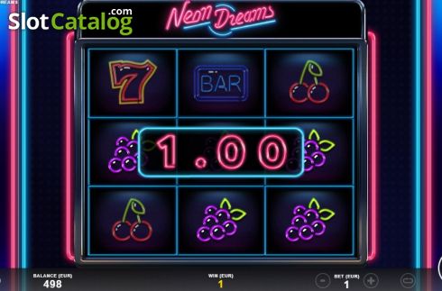 Οθόνη3. Neon Dreams Κουλοχέρης