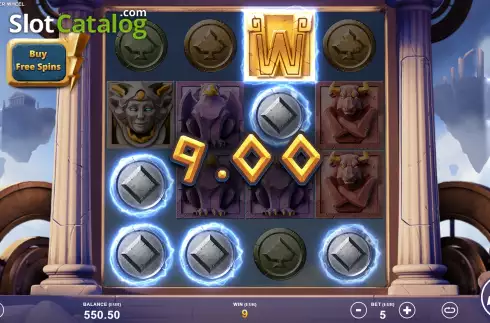 Οθόνη4. Thunder Wheel Κουλοχέρης