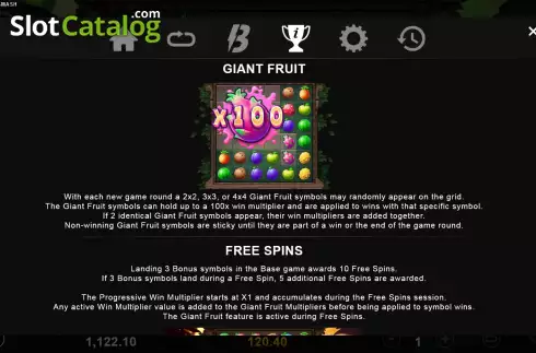 Οθόνη7. Fruit Smash Κουλοχέρης
