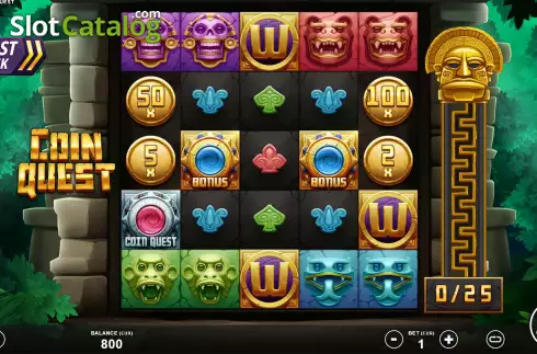 Οθόνη3. Coin Quest Κουλοχέρης