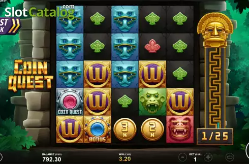Οθόνη5. Coin Quest Κουλοχέρης