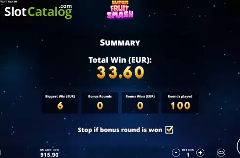 Οθόνη9. Super Fruit Smash Κουλοχέρης